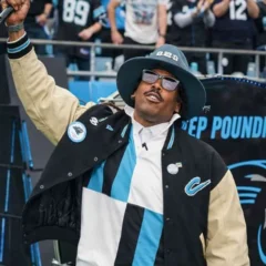 Carolina Panthers Cam Newton Varsity Jacket