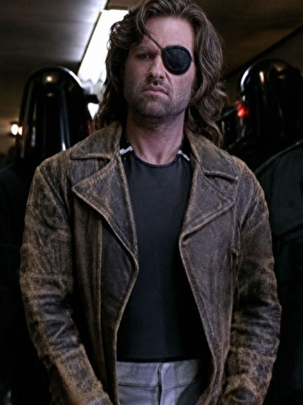 Kurt Russell Escape from New York Leather Jacket