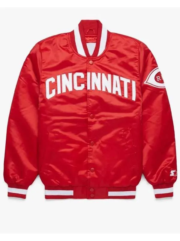 Cincinnati Reds Satin Jacket