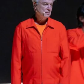 Coachella 2026 David-Byrne Orange Jacket