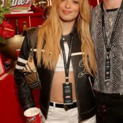Dixie D’Amelio F1 Miami Grand Prix 2026 Leather Jacket