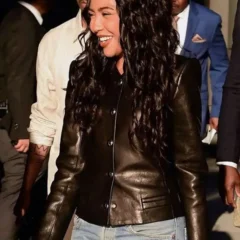 NYC Emma Grede Leather Jacket