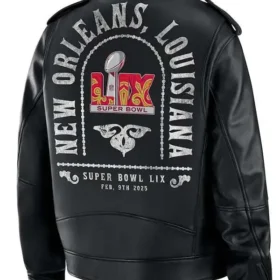 Erin Andrews Super Bowl LIX New Orleans Jacket