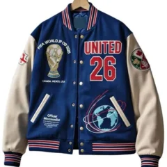 FIFA World Cup UNITED 26 Varsity Jacket