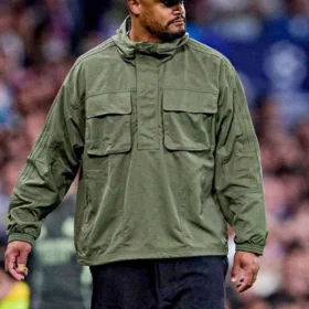Vincent Kompany Green Hooded Jacket