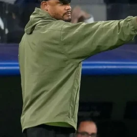 Vincent Kompany Green Hooded Jacket