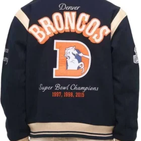 Denver Broncos Varsity Jacket