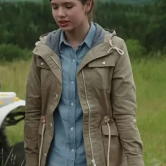 Alisha Newton Heartland Beige Cotton Jacket