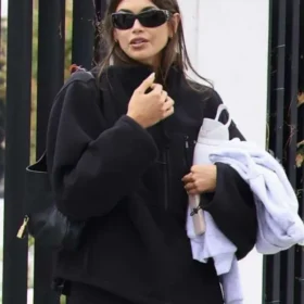 Kaia Gerber 2026 Black Jacket