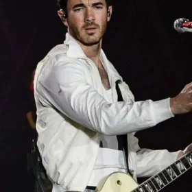 Tecate Emblema 2026 Kevin Jonas White Jacket