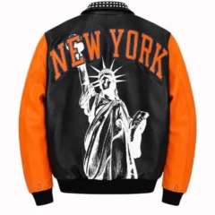 New York Knicks Championship 2026 Leather Jacket