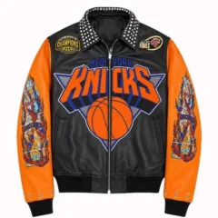 New York Knicks Championship 2026 Leather Jacket
