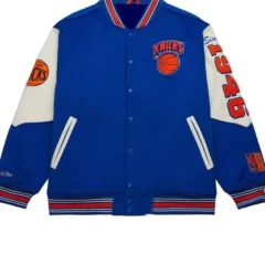 Egypt Dean Knicks Victory Parade 2026 Varsity Jacket
