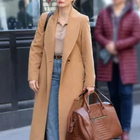 Off Weeks 2026 Jessica Chastain Wool Coat