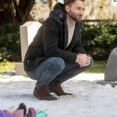 Ryan Eggold New Amsterdam Black Hooded Jacket