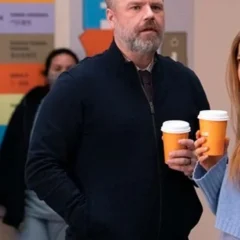 Tyler Labine New Amsterdam Black Bomber Jacket