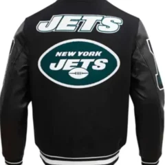 New York Jets Black Varsity Jacket