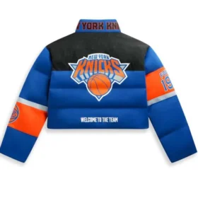 NY Knick Mariska Hargitay Puffer Jacket