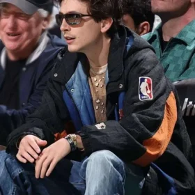 New York Knicks Timothee Chalamet Hooded Jacket