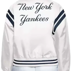 New York Yankees White Starter Jacket
