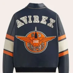 New York Kith x AVIREX Leather Jacket