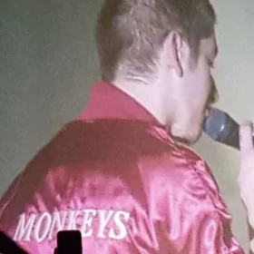 Alex Turner Newcastle Red Bomber Jacket