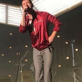 Alex Turner Newcastle Red Bomber Jacket