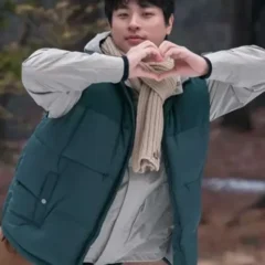 Park Jeong-min Newtopia S01 Green Vest