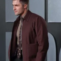 Phil Dunster HBO Max 2026 Brown Jacket
