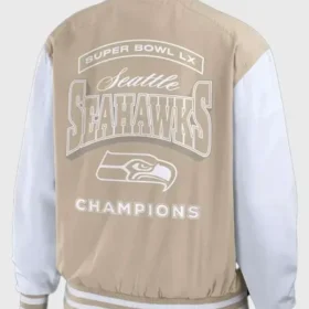 Super Bowl LX Seattle Seahawks Champions Bomber Jacket