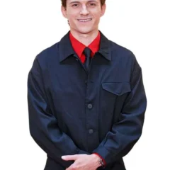 Tom Holland Spider-Man Brand New Day 2026 Black Jacket