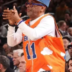 New York Knicks 2025 Spike Lee Orange Vest