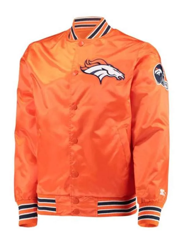 Denver Broncos Starter Orange Jacket