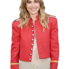 Suki Waterhouse ASCAP 2026 Pop Awards Red Jacket