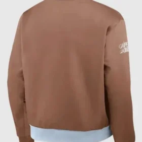 Super Bowl LX Legacy Brown Bomber Jacket