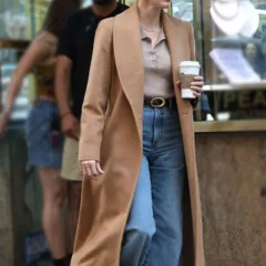 Off Weeks 2026 Jessica Chastain Wool Coat