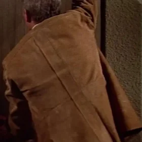 Paul Newman The Towering Inferno Brown Suede Jacket