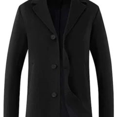 Men’s Single Breasted Peacoat
