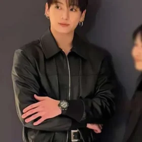 Jung Kook Watch Event 2026 Leather Jacket