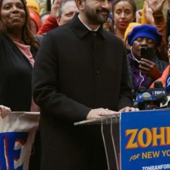 Zohran Mamdani New York City Black Coat