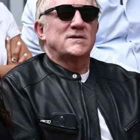 French Open 2026 Francois Henri Pinault Leather Jacket