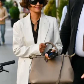 NYC 2026 Halle Berry White Blazer