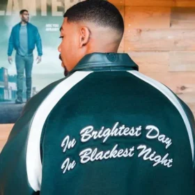 Aaron Pierre Lanterns Comic Con 2026 Varsity Jacket