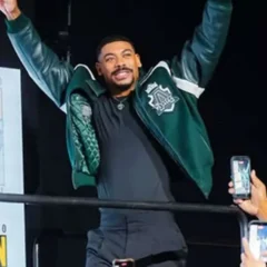 Aaron Pierre Lanterns Comic Con 2026 Varsity Jacket