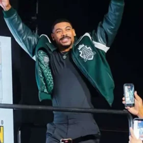 Aaron Pierre Lanterns Comic Con 2026 Varsity Jacket