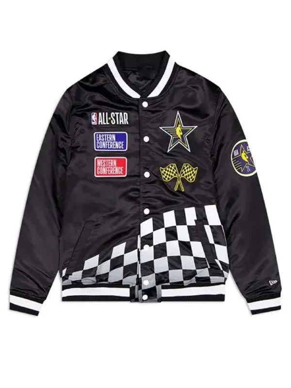 All-Star Game 2024 Black Bomber Jacket