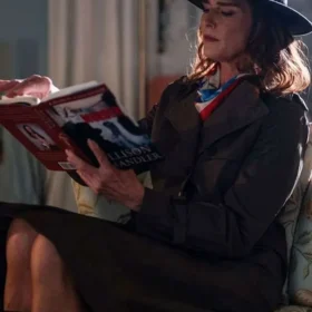 Allie and Andi 2026 Allison Chandler Brown Trench Coat