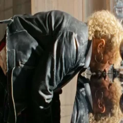 Hot Spot 2026 Andrzej Konopka Black Leather Jacket