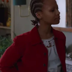 Black Mirror S06 Myha’la Herrold Red Jacket
