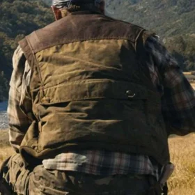 Heart of the Beast 2026 Brad Pitt Brown Vest